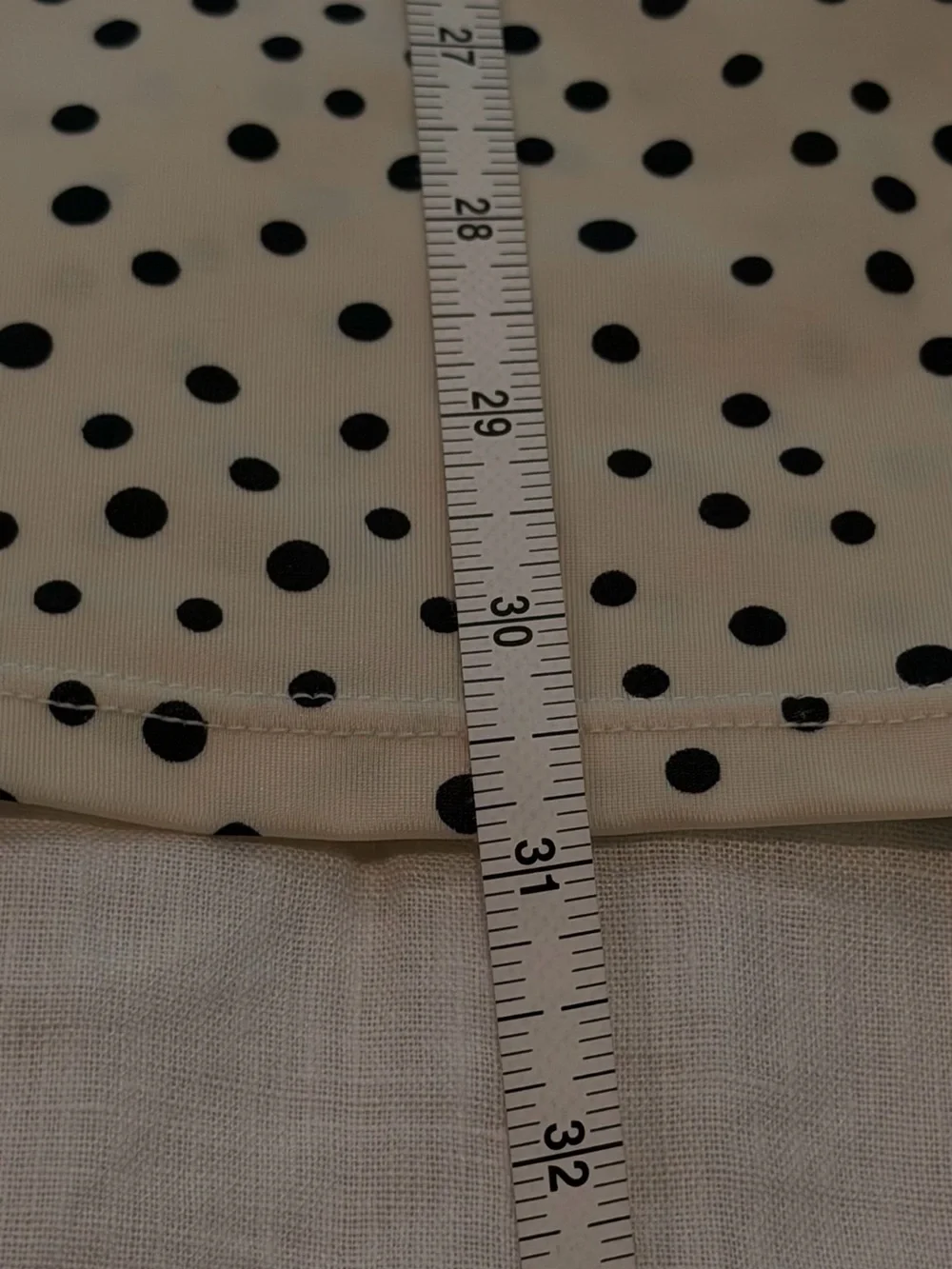 ECO SWIM Size 12 Polka Dot Tank Dress in Cream/Black Resort Vacay Chic Feminine